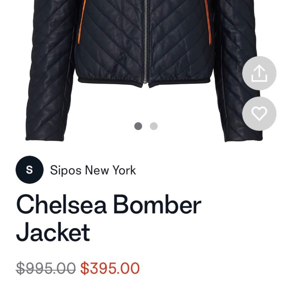 SIPOS , Lamb Leather jacket